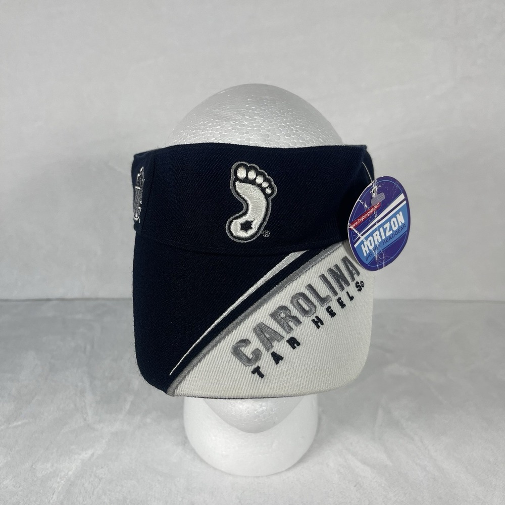 Vintage Big Boy North Carolina Tar Heels Youth Visor Hat College Adjustable NWT - Picture 1 of 6